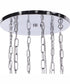 Myos 6-Light Pendant Chrome