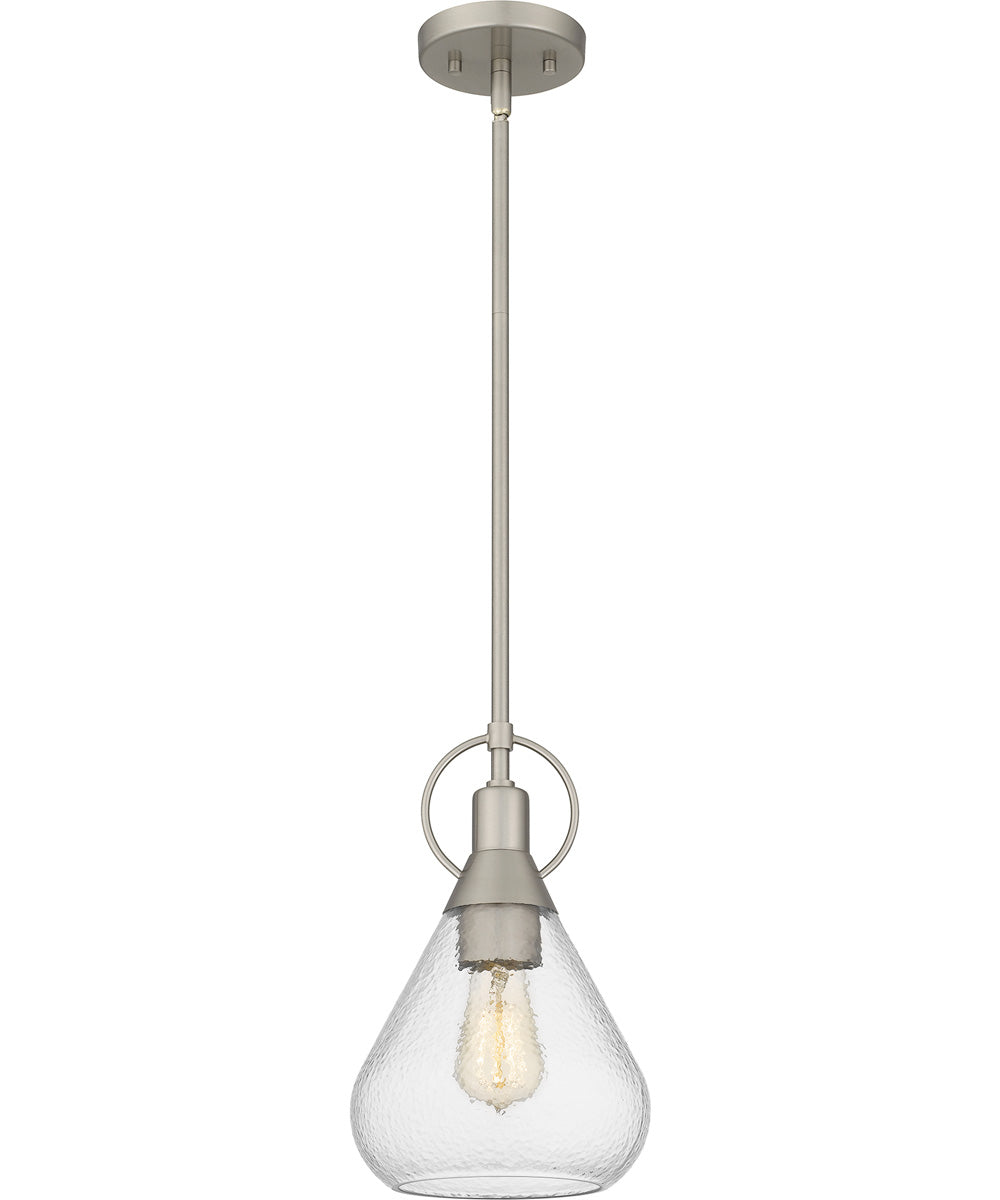 Quoizel Piccolo Pendant Small 1-light Mini Pendant Brushed Nickel
