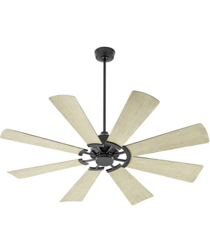 60" Mod Patio Indoor/Outdoor Ceiling Fan Matte Black