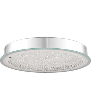 Blaze Large Flush Mount Polished Chrome