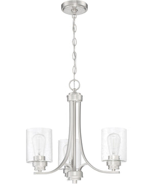 Bolden 3-Light Chandelier Brushed Polished Nickel