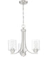 Bolden 3-Light Chandelier Brushed Polished Nickel