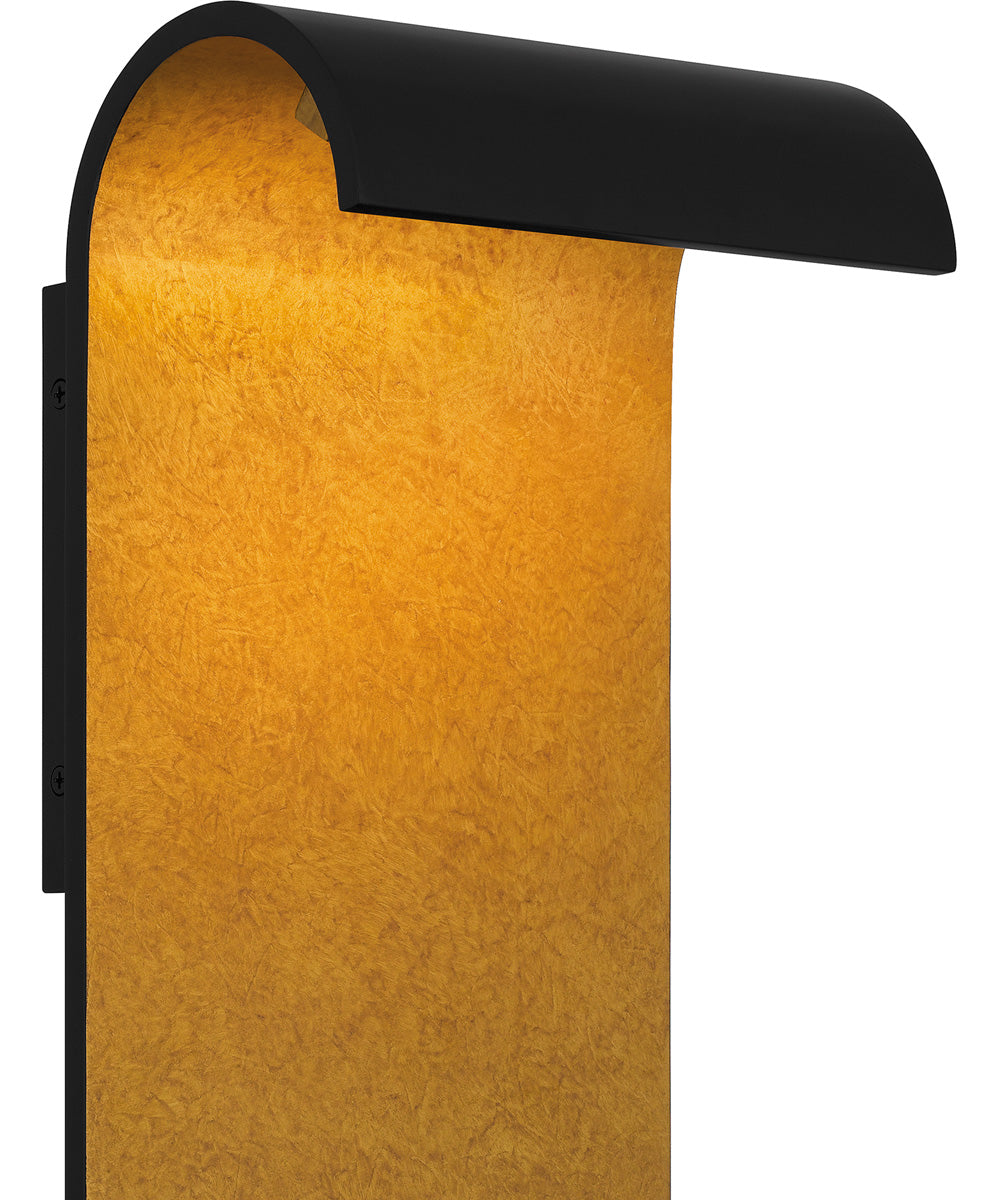 Lunar Large Outdoor Wall Light  Coastal Armour Aluminum Matte Black