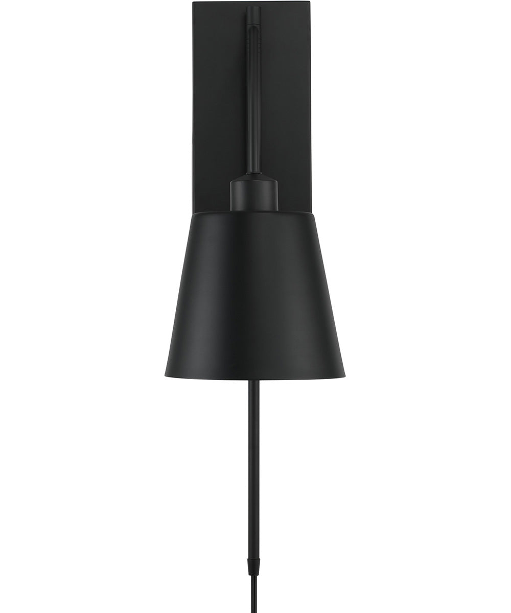 Alden 1-Light Sconce Matte Black