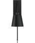 Alden 1-Light Sconce Matte Black