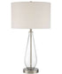 1-Light Table Lamp Brushed Polished Nickel