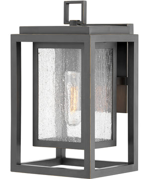 1-Light Small Wall Mount Lantern in Oil Rubbed Bronze
