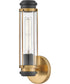 Masthead 1-Light Single Light Vanity in Heritage Brass