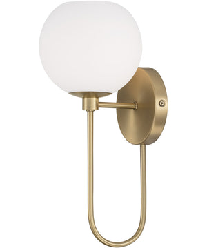 Ansley 1-Light Sconce Aged Brass