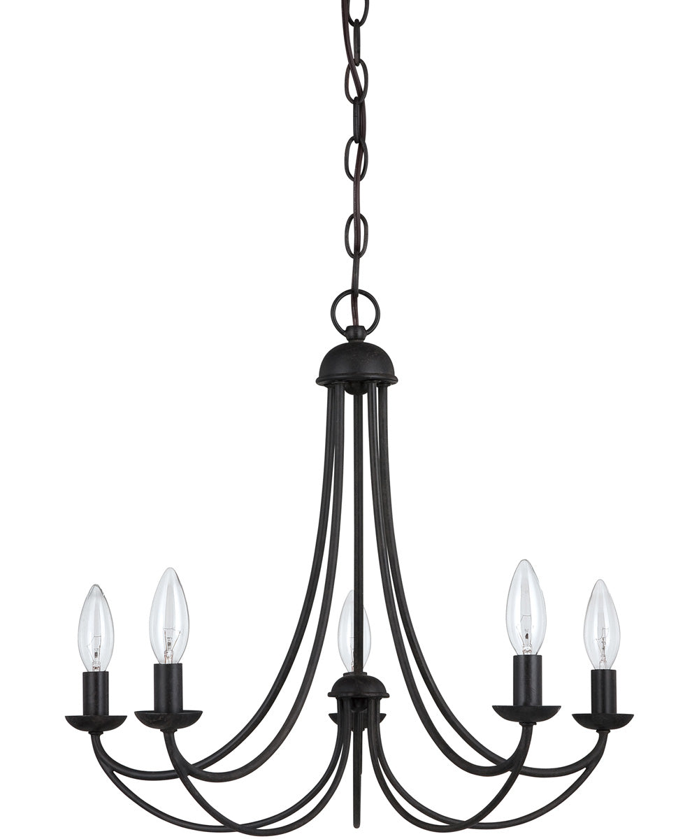Mirren 5-light Chandelier Imperial Bronze