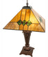 26" High Martini Mission Table Lamp