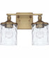Colton 2-Light Vanity Aged Brass