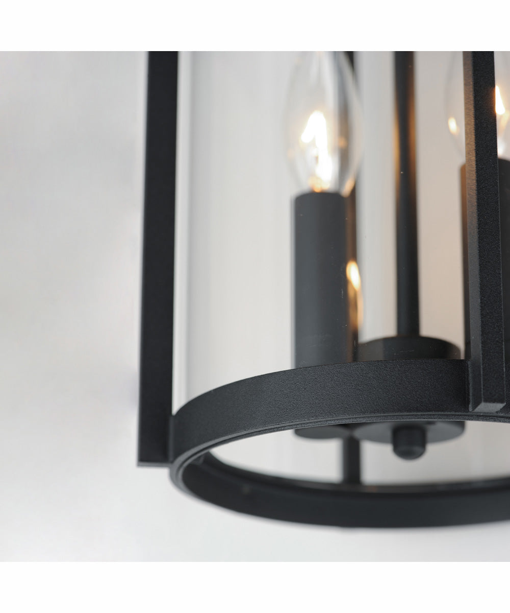 Belfry 2-Light Wall Sconce Black