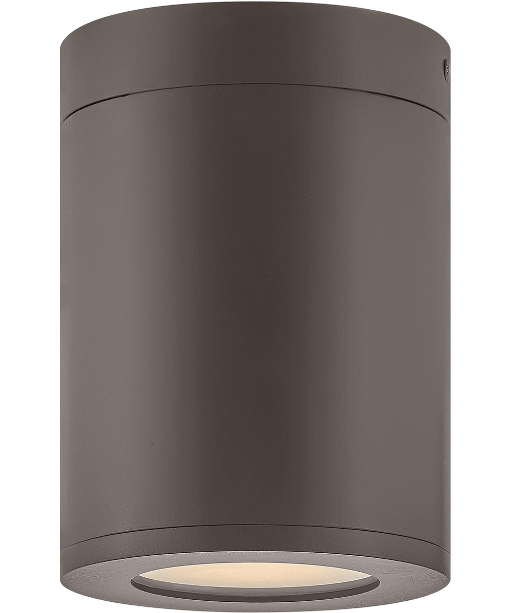 Silo Coastal Elements  1-Light LED Small Flush Mount in Architectural Bronze