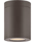Silo Coastal Elements  1-Light LED Small Flush Mount in Architectural Bronze