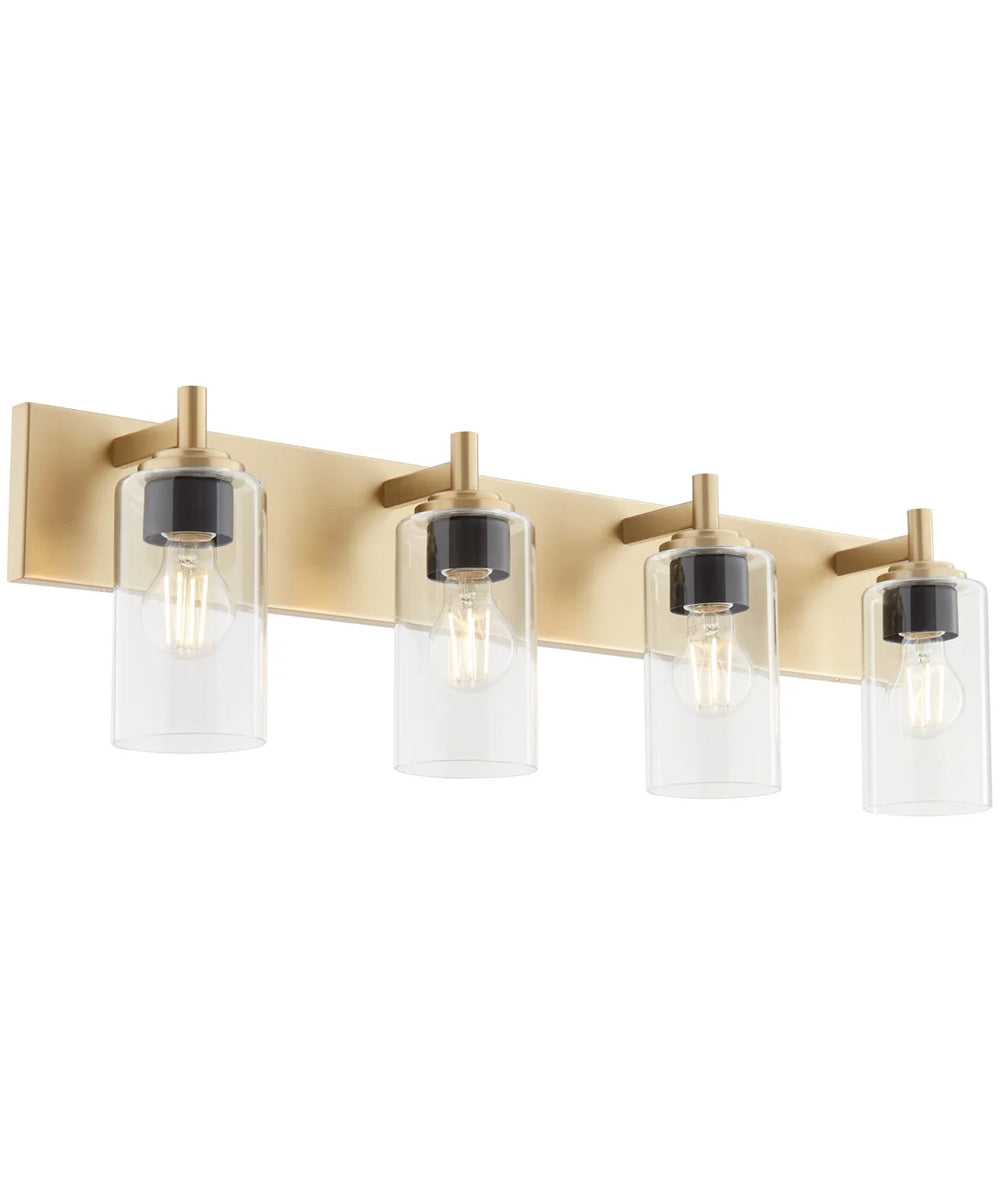 Fallstaff 4-light Bath Vanity Light Aged Brass