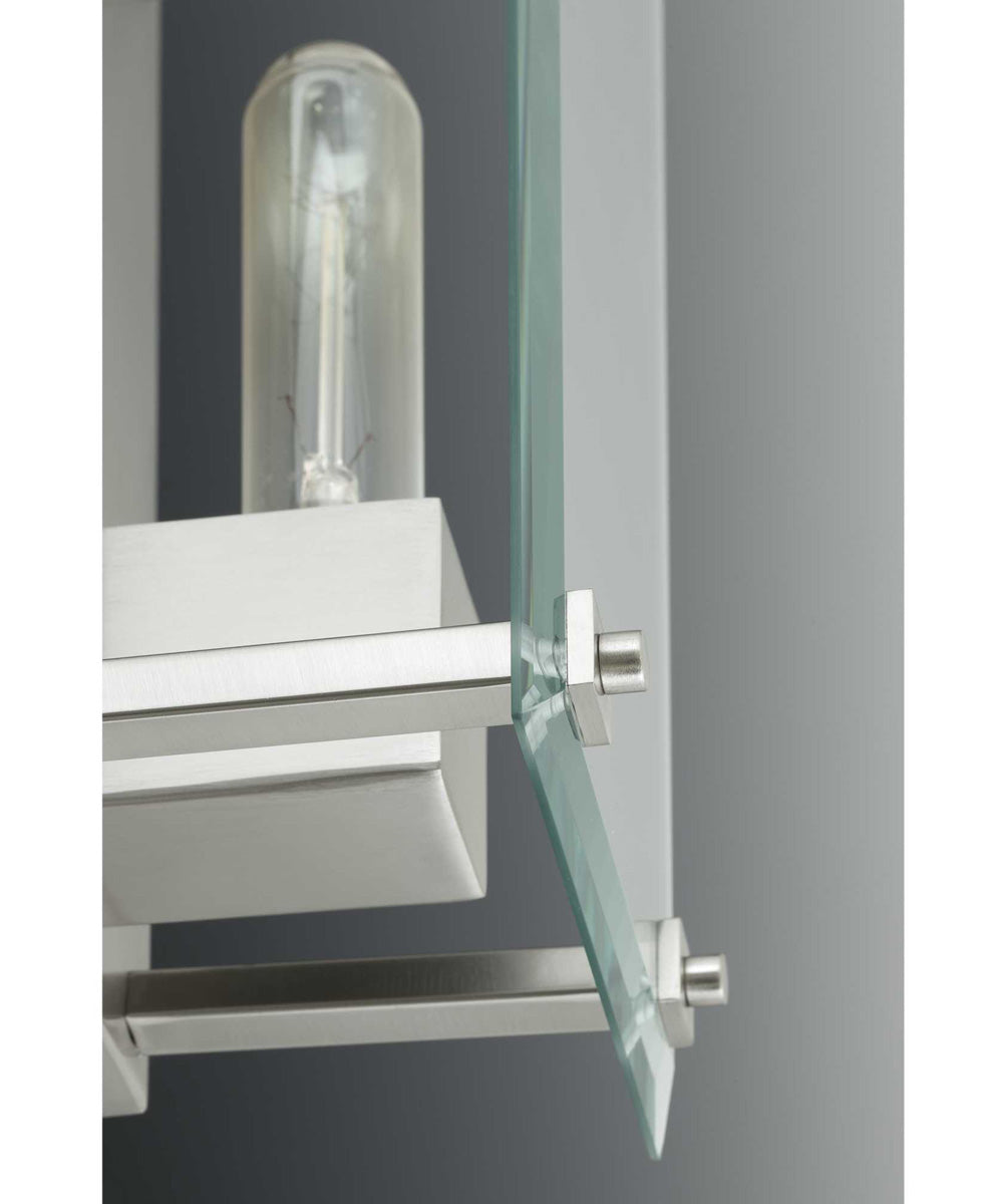 Hobbs 1-Light Wall Sconce Brushed Nickel