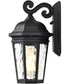 East River 1-Light Outdoor Matte Black