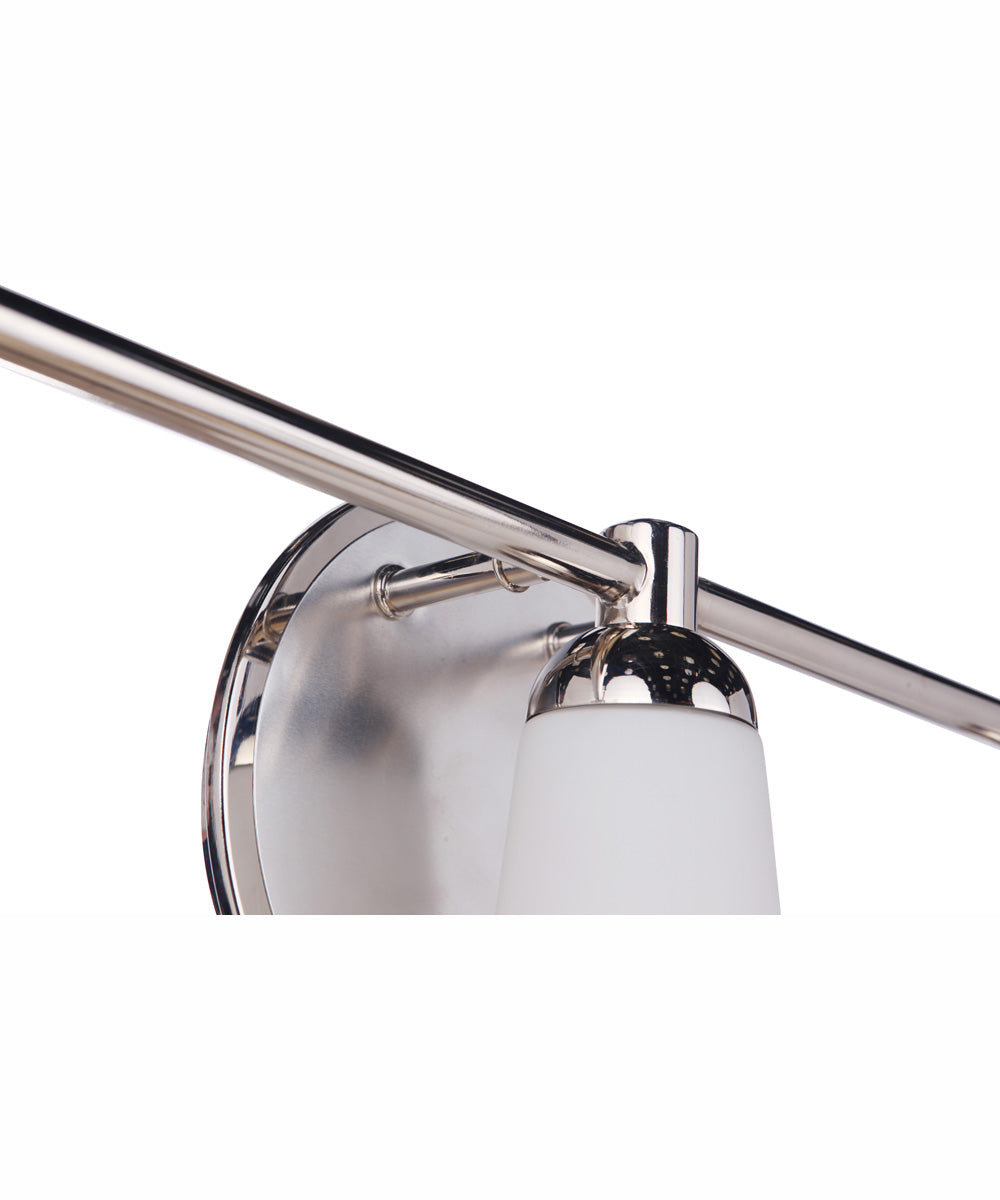 Riggs 3-Light Vanity Brushed Polished Nickel / Polished Nickel