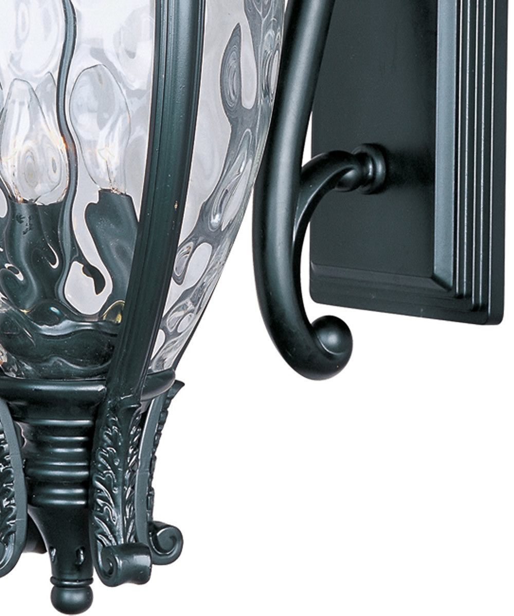 Maxim Camden VX 3-Light Outdoor Wall Mount Black 41426WGBK