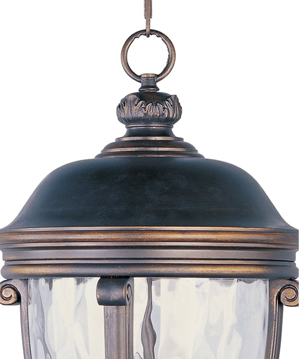 Maxim Camden VX 3-Light Outdoor Hanging Lantern Golden Bronze 41429WGGO