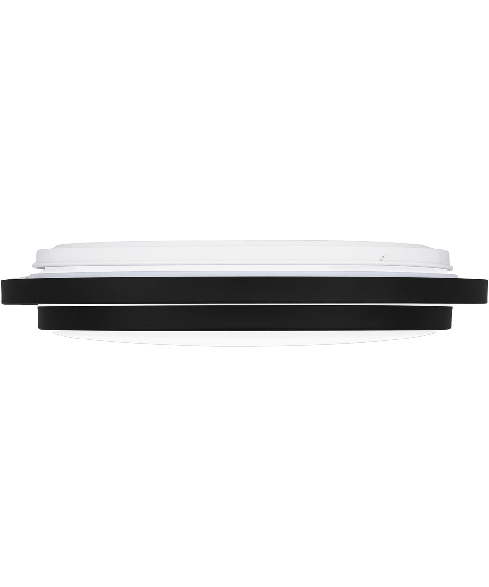 Irving  Semi Flush Mount Matte Black