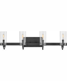 Ryden 4-Light Four Light Vanity in Black