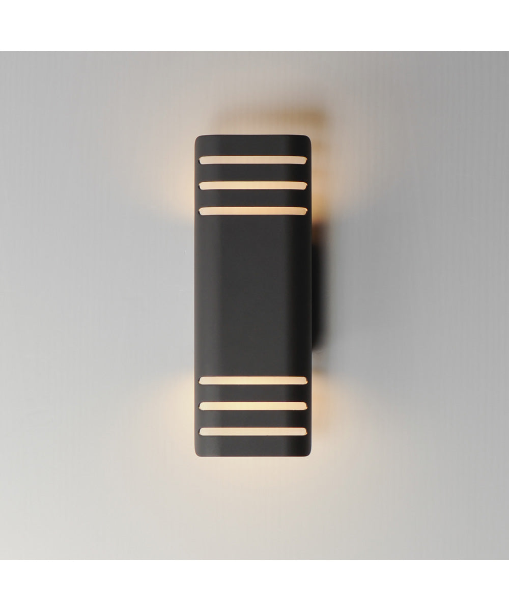 Lightray Small LED Outdoor Wall Lamp Architectural Bronze