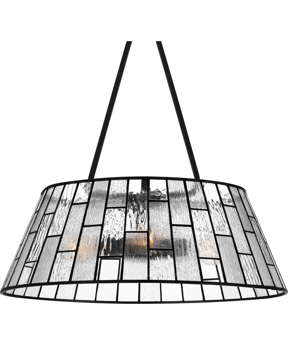 Quoizel Pendant 4-light Pendant Matte Black