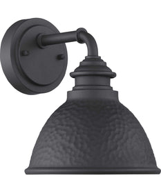 Englewood 1-Light Small Wall Lantern Textured Black