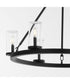 Gentry 6-light Chandelier Matte Black