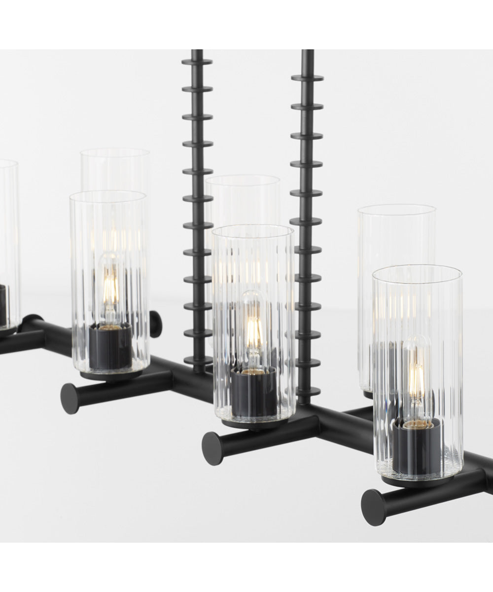 Tamara Day's Mercier 8-light Chandelier Matte Black