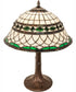 23" High Tiffany Roman Table Lamp