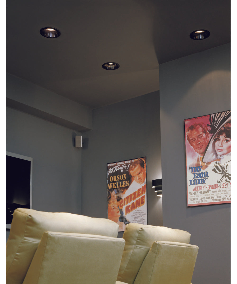 Louvered Wall Sconce Matte Black