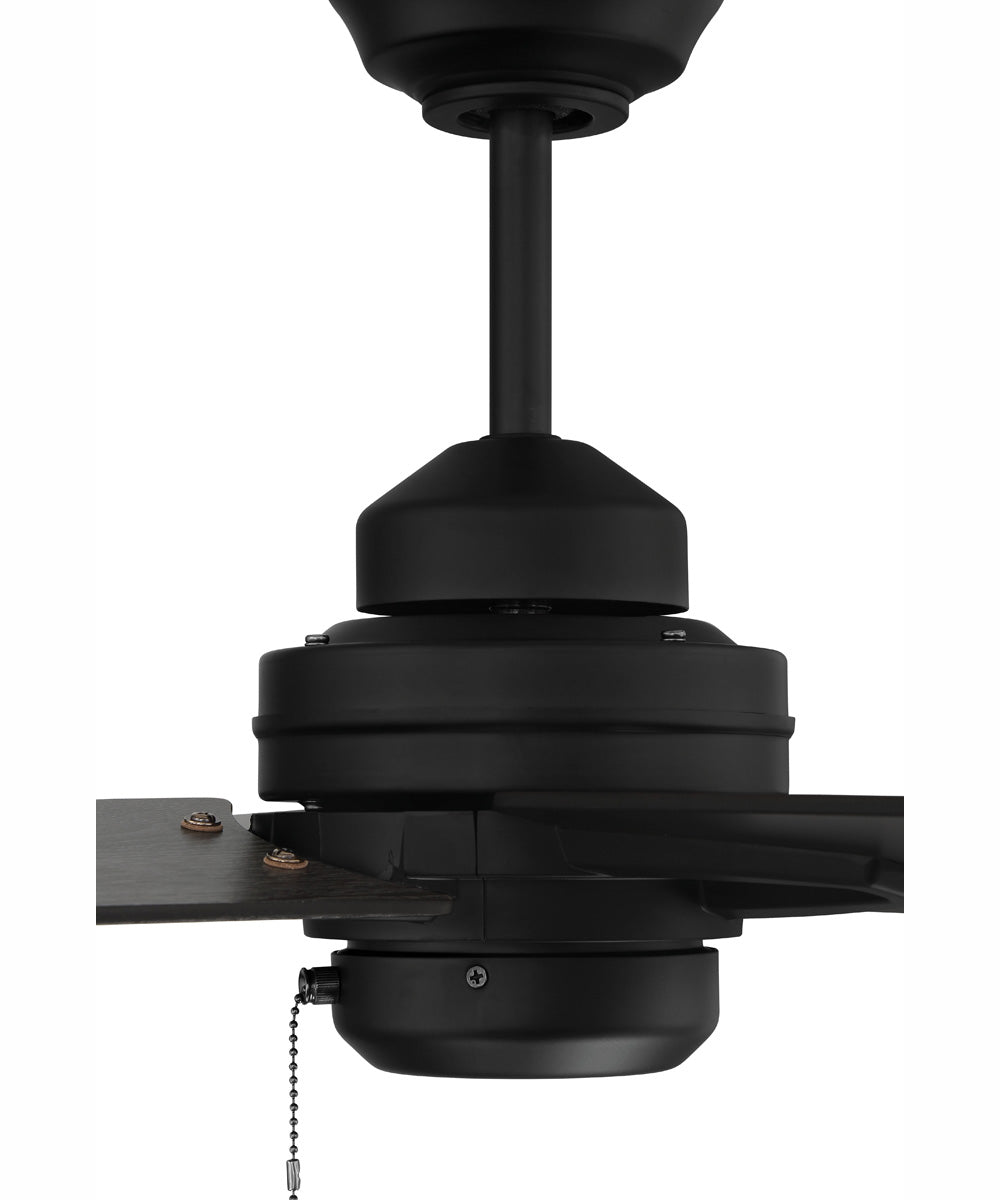 52" Maddie Indoor/Outdoor Ceiling Fan Flat Black