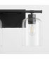 Tribute 2-light Bath Vanity Light Matte Black