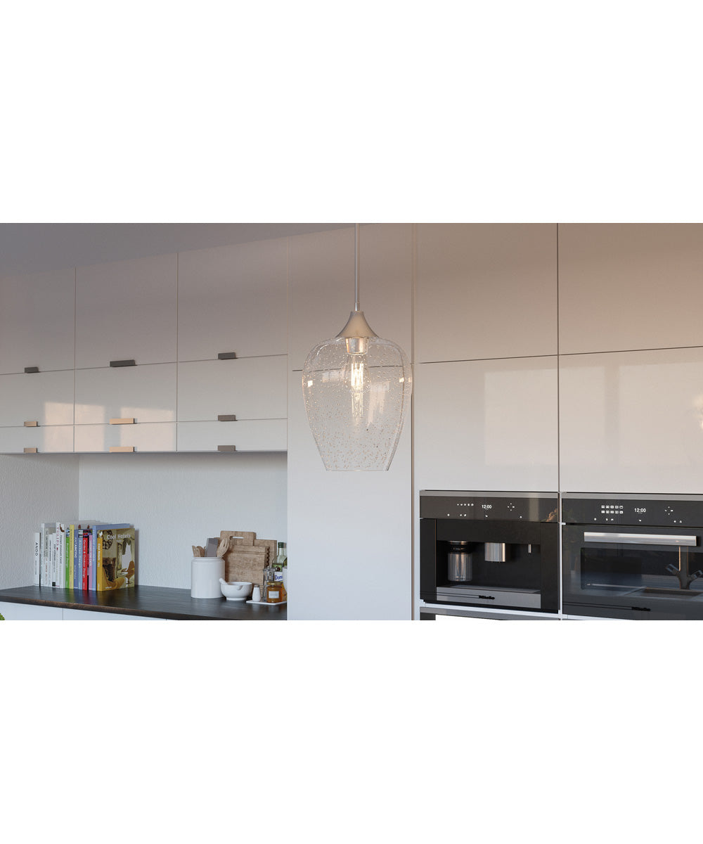 Towne Small 1-light Mini Pendant Brushed Nickel