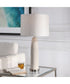 Delgado Light Gray Table Lamp
