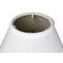 11"W x 9"H White Coolie Lampshade