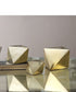 5"H Rhombus Champagne Accents Set of 3
