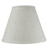 14"W Textured Oatmeal Linen 1 Light Swag Plug-In Pendant Hanging Lamp