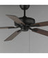 52 inch Super-Max Ceiling Fan - Black Black