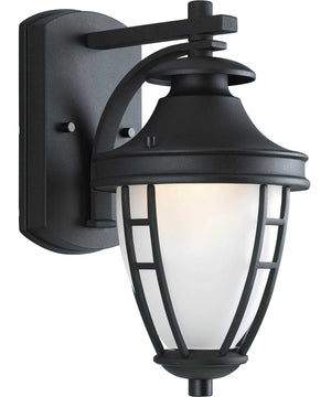 Fairview 1-Light Wall Lantern Textured Black