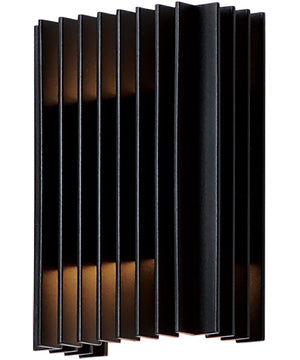 Rampart Small LED Outdoor Wall Sconce Black