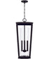 Elliott 3-Light Outdoor Hanging-Lantern Rain or Shine - Black