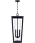 Elliott 3-Light Outdoor Hanging-Lantern Black