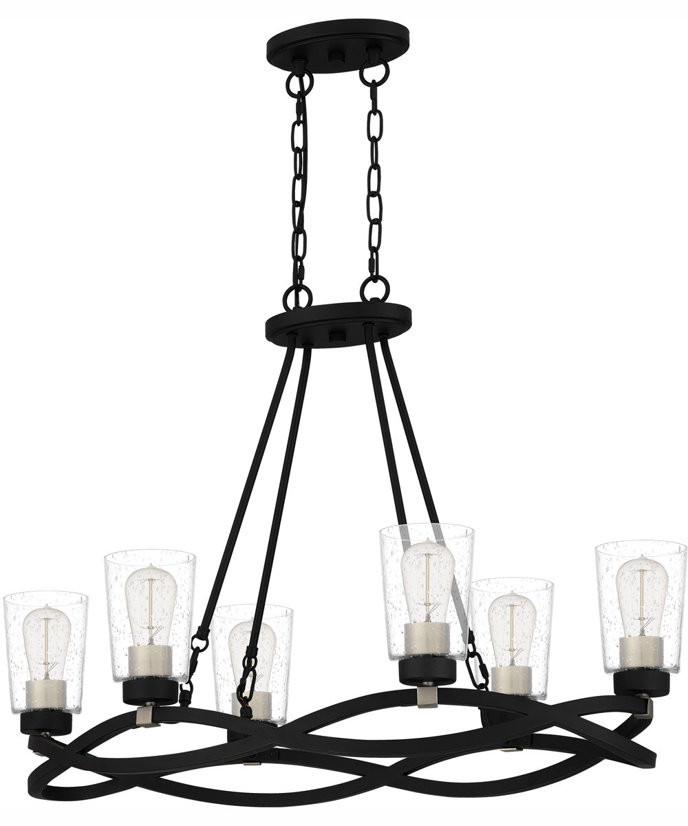 Overlook Small 6-light Island Light Earth Black
