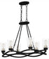 Overlook Small 6-light Island Light Earth Black