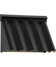 Jeffrey Alan Marks Point Dume Wakecrest LED Outdoor Wall Lantern Matte Black
