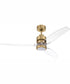 52" Sonnet WIFI 1-Light Ceiling Fan Satin Brass